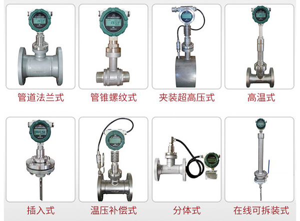 數(shù)顯靶式流量計產品分類圖